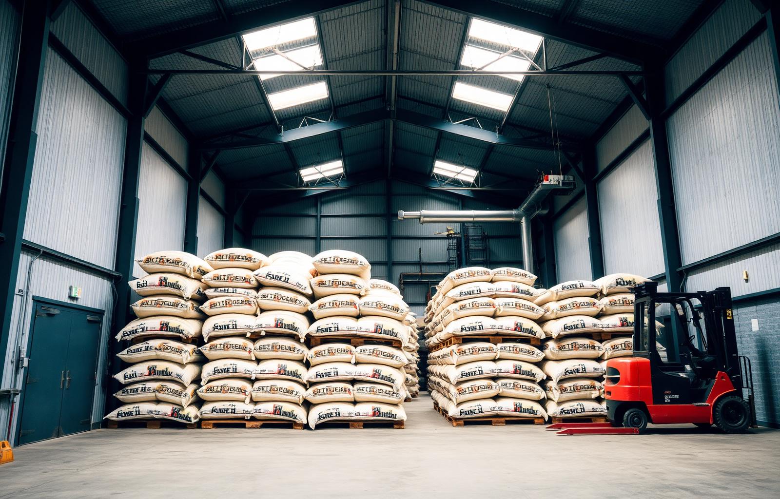 Agrichexers warehouse and feed mill operations